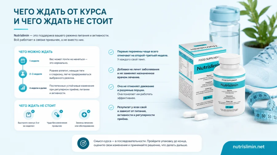 Курс Nutrislimin на 30 капсул