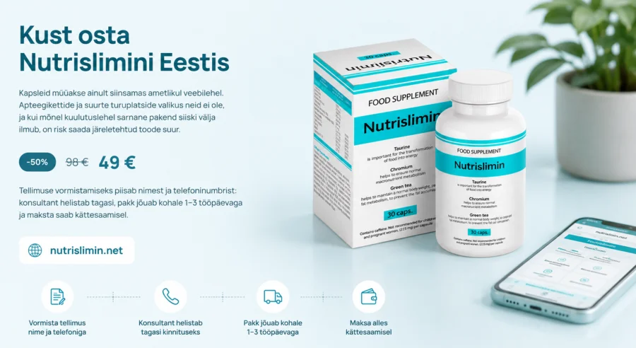 Курс Nutrislimin на 30 капсул