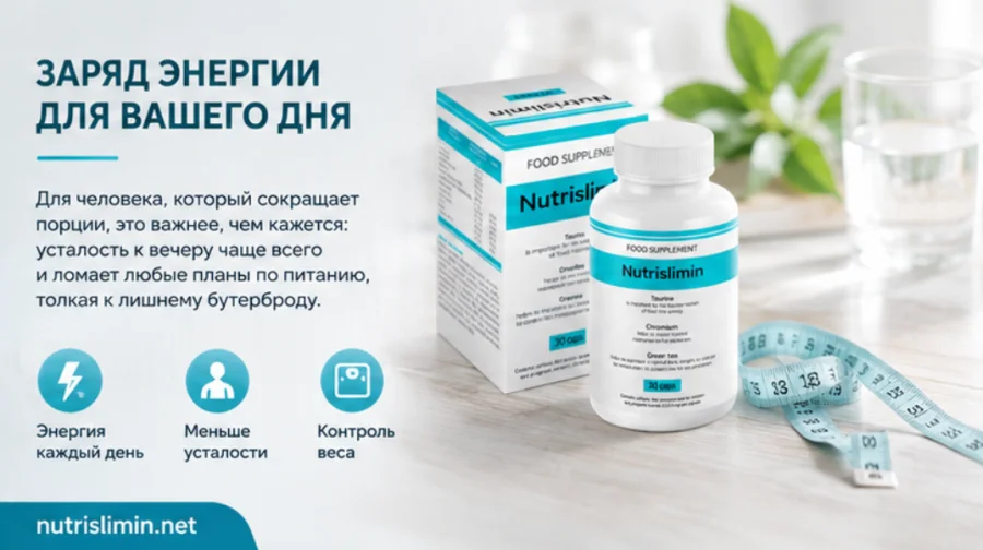 Nutrislimin — экстракт зелёного чая, таурин и кофеин
