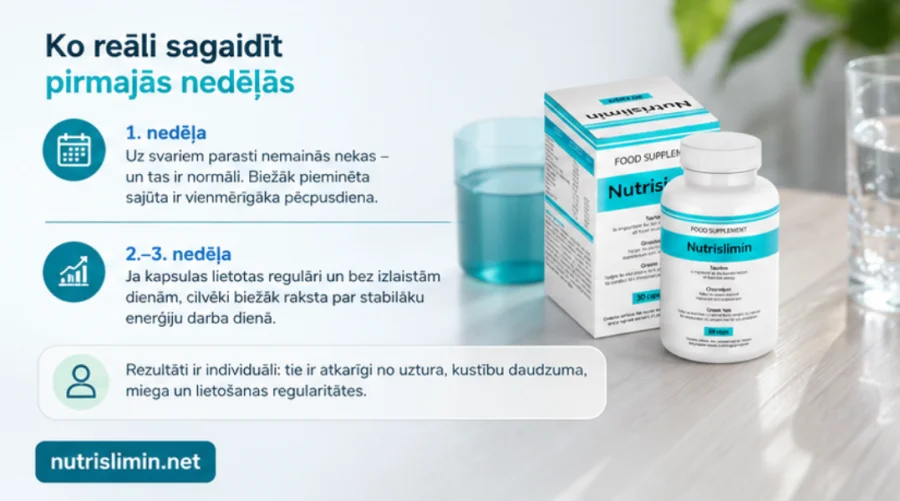 Nutrislimin — витамин C и витамины группы B в составе