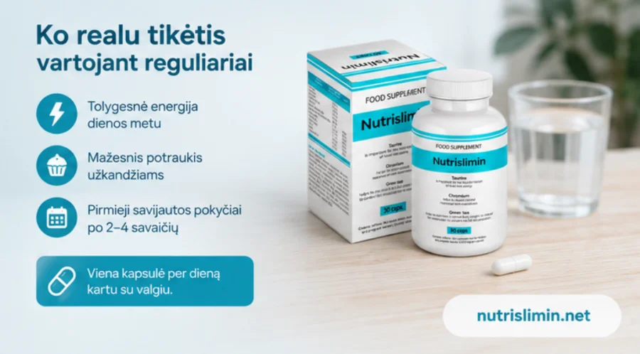 Nutrislimin — витамин C и витамины группы B в составе